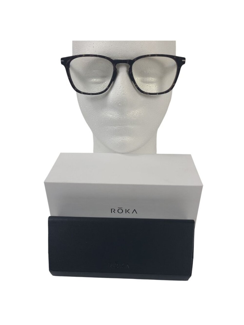 NEW Roka Glasses With Tortoise Frame & Case - Lightweight & Durable
